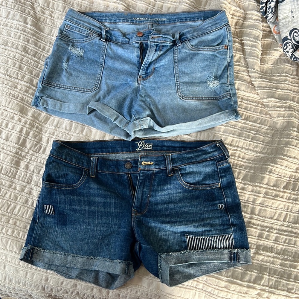 Old navy jean shorts bundle